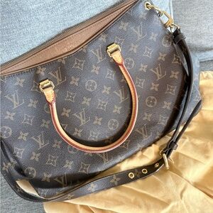 Louis Vuitton Pallas MM Monogram Shoulder Bag
